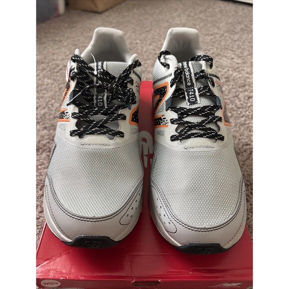 New Balance 410v8 4E Shoes Mens Grey Orange Trail Running MT410CA8 Size 13 New
